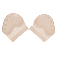 5Paren Beige Halfzool Danspaddings Met Stevige Teenbescherming