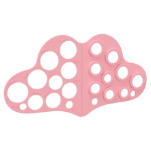 3St Roze Soft Silicone Tepelmaatset Borstvoedingsflens Meten