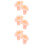 3Pcs Soft Silicone Ear Model Beige Human Ear Display for Earring Shop 5
