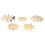 10St Manicure Templates Helder Crystal Roestvrijstalen Tools 2