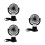 3St Auto Ventilatoren USB Aangedreven Efficiënt Koelen Multi Kleur 6