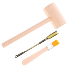4Sets Kindergereedschap Hout Graafset Educatief Kleurrijk Speelgoedset
