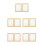 10St Robuuste Papier Screen Beige DIY Knutselkit Kinderen 6