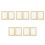 10St Robuuste Papier Screen Beige DIY Knutselkit Kinderen 7