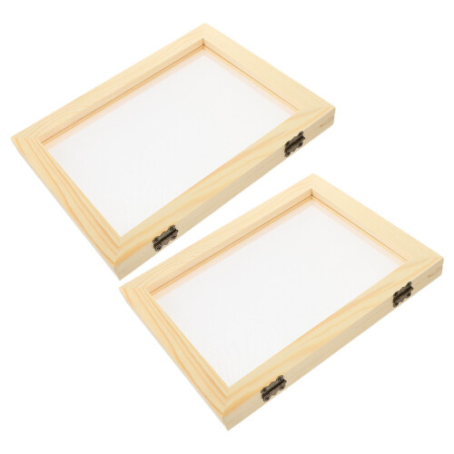 10St Robuuste Papier Screen Beige DIY Knutselkit Kinderen 2