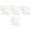 4Sets A5 Papermaking Mold Frame Met Vervangbare Mesh En Voering 8