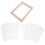 4Sets A5 Papermaking Mold Frame Met Vervangbare Mesh En Voering 3