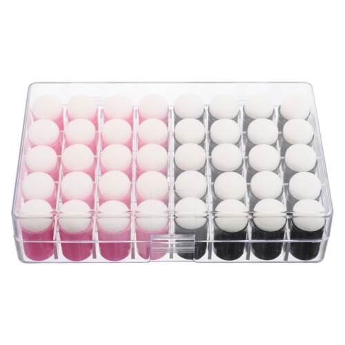 200St Finger Sponge Verven Set Kindvriendelijk En Stenciling 1
