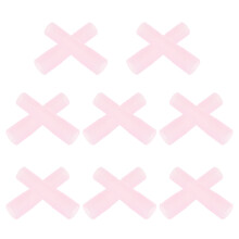 40Paren Silicone Nagelriembeschermers Roze - Duurzaam Voor Thuiskap