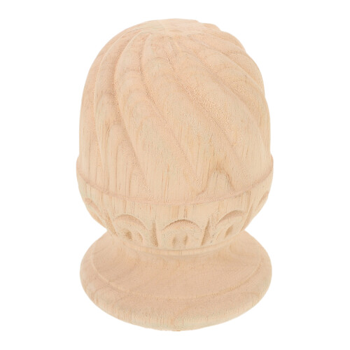 4St Onbehandelde Posts Finials Beige Voor Trap En Interieur 1