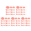 150Sets Plastic Roze - Speelgoed Voor 5