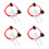 4Sets Compacte Borstels Voor Trompet Saxofoon Reiniging 10