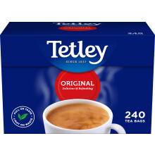 Tetley Original Black Tea Bags - Full Flavoured British Brew - Perfect for Break