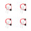 4Sets Compacte Borstels Voor Trompet Saxofoon Reiniging 8