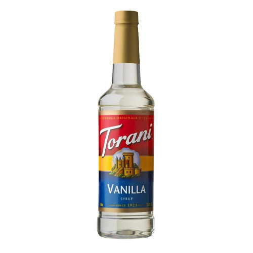 Torani Coffee Syrup, Vanilla Flavour, 750ml