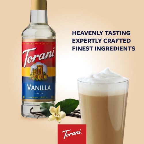 Torani Coffee Syrup, Vanilla Flavour, 750ml 2