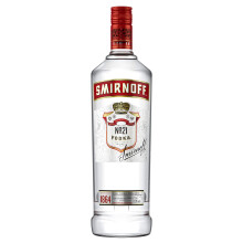 Smirnoff No. 21 Vodka | 37.5% vol | 1L | Triple Distilled & 10 x