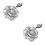4St Bloem Schoenaccessoires Clips Van Satijn Dames 10