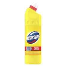 Domestos Citrus Fresh Thick Bleach disinfectant that eliminates 9999 of bac