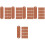 500Pcs Chocolate Tags for DIY Crochet Clothes Sewing Labels 5