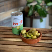 Perelló Gordal Picante Pitted Olives 350g 150g Drained Pack of 5 Spic