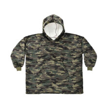 Brand Lab Childrens/Kids Camo Oversized Hoodie Blanket