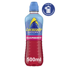 Lucozade Sport Body Fuel Raspberry 4x500ml Isotonic sports drink with