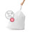 simplehuman CW0408 code V Custom Fit Bin Liner Bulk Pack, White Plastic (3 Pack of 20, Total 60 Liners) 3