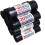 200 Heavy Duty Black Bin Liners Refuse Sacks Bin Bag Rolls - Made in Britain 1