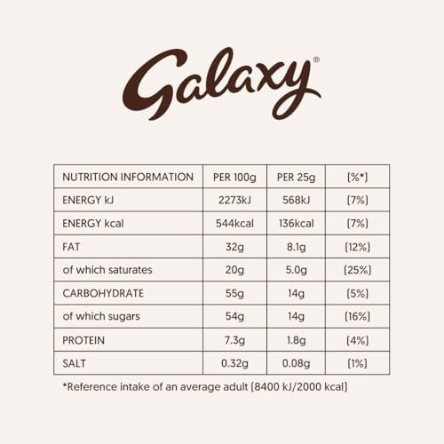 Galaxy Galaxy Smooth Milk Chocolate Bar 360g 1
