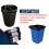 200 Heavy Duty Black Bin Liners Refuse Sacks Bin Bag Rolls - Made in Britain 6
