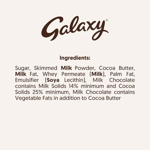 Galaxy Galaxy Smooth Milk Chocolate Bar 360g 2