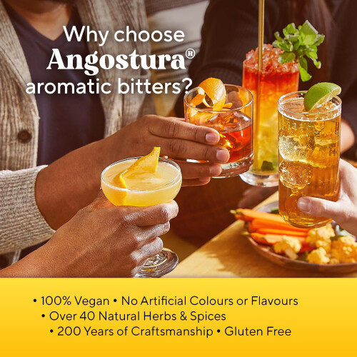 Angostura Aromatic Bitters, 200ml | Aromatic Cocktail Aperitif 2