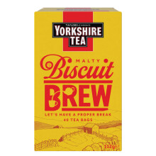 Yorkshire Tea Biscuit Brew 40 Tea Bags (Pack of 1)