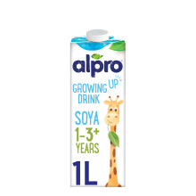 Alpro Soya Growing Up Drink PlantBased Long Life Dairy Free Lactose