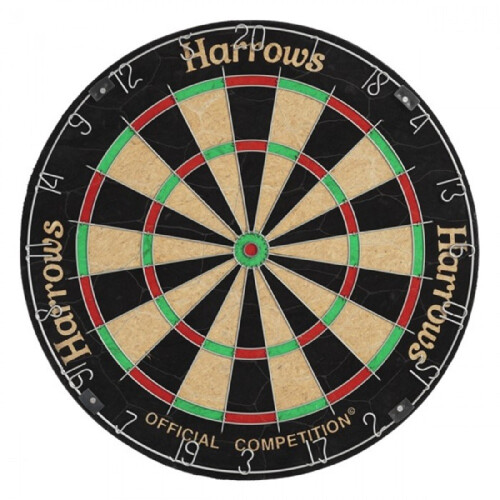 Harrows Competition Sisal Bristle Dartboard
