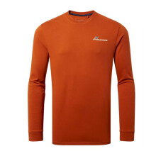 (M, Potters Clay) Craghoppers Womens/Ladies Holmes Long-Sleeved T-Shirt