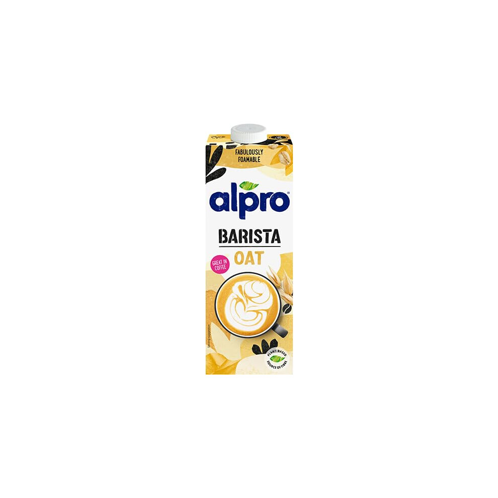 Alpro Barista Oat Drink Plantbased Long Life Dairy Free Lactose Free