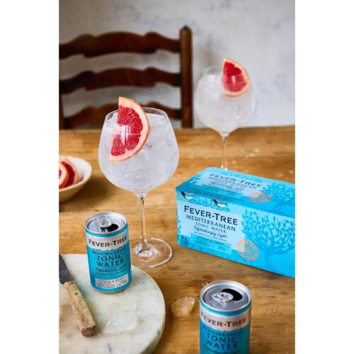 Fever-Tree Refreshingly Light Mediterranean Tonic Water 24x150ml 2
