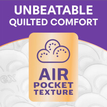 Andrex Ultimate Quilts Toilet Tissue 9 Standard Toilet Rolls Air Pocke