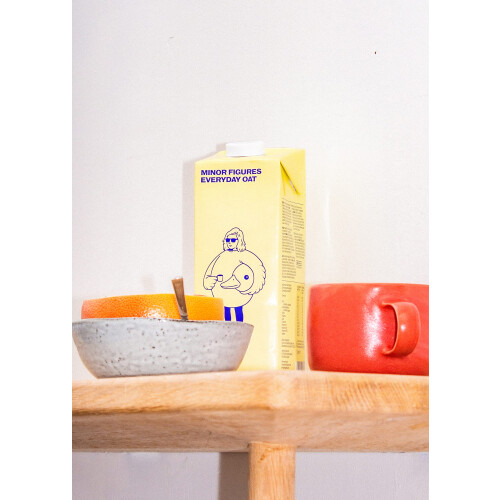 Minor Figures Everyday Oat Drink, Great for Tea, Coffee & Cereal, 6 x 1