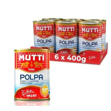 Mutti Finely Chopped Tomatoes 400g Pack of 6