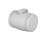 flexi (One Size, Light Grey) Flexi Plain Dog Treat Dispenser 1