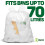 BIN IT 40 Clear Recycling Sacks, 70L, Tie Top 5