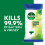 Dettol Dettol Antibacterial Lime  Mint Cleaning Wipes  126 Count  Germ Protection 2