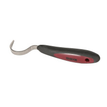 (One Size, Burgundy) Ezi-Groom Horse Hoof Pick