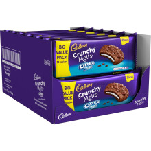 Cadbury Crunchy Melts Oreo Crème Filled Chocolate Cookies Deliciously Crunc