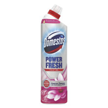 Domestos Power Fresh Floral Fresh Toilet Gel eliminates 9999 of germs