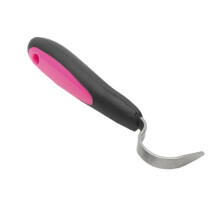 (One Size, Bright Pink) Ezi-Groom Horse Hoof Pick