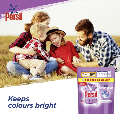 Persil Persil Protect 3 in 1 Washing Capsules keeps colours bright 1